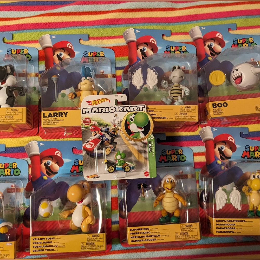 Mario Action Figures-Pick your character